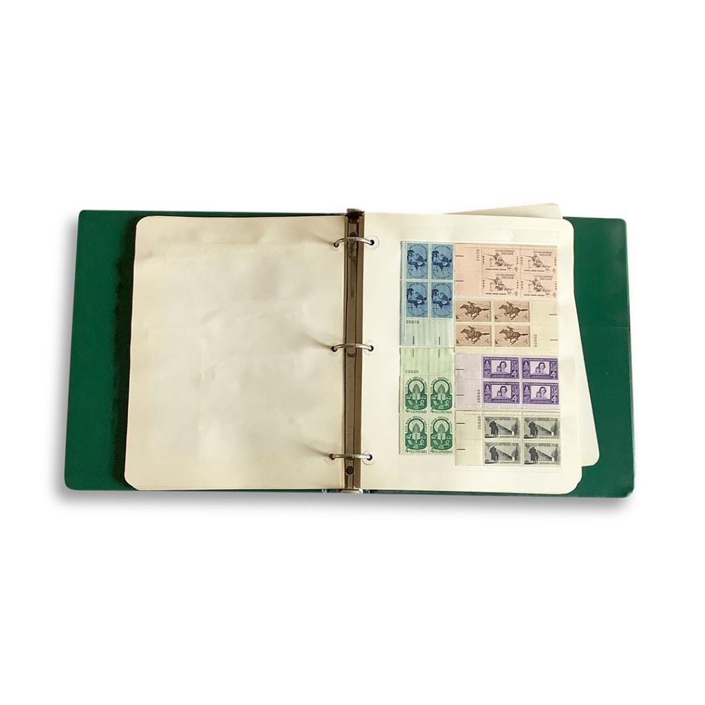 TWO UNITED STATES STAMP ALBUMS - Image 8 of 9