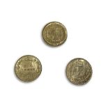 U.K. VICTORIA AND EDWARD VII UNCIRCULATED SIX PENCES