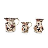 MASONS CHINA JUGS AND VASE