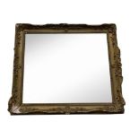 VICTORIAN GILT FRAMED WALL MIRROR