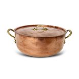 HEAVY COPPER PRESERVE PAN