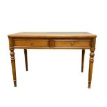 VICTORIAN STYLE MAHOGANY WRITING TABLE