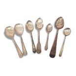 COLLECTION OF SILVER SPOONS