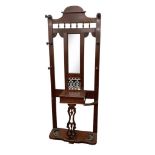 VICTORIAN MAHOGANY HALL STAND