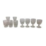 SELECTION OF WATERFORD CRYSTAL GLASSES