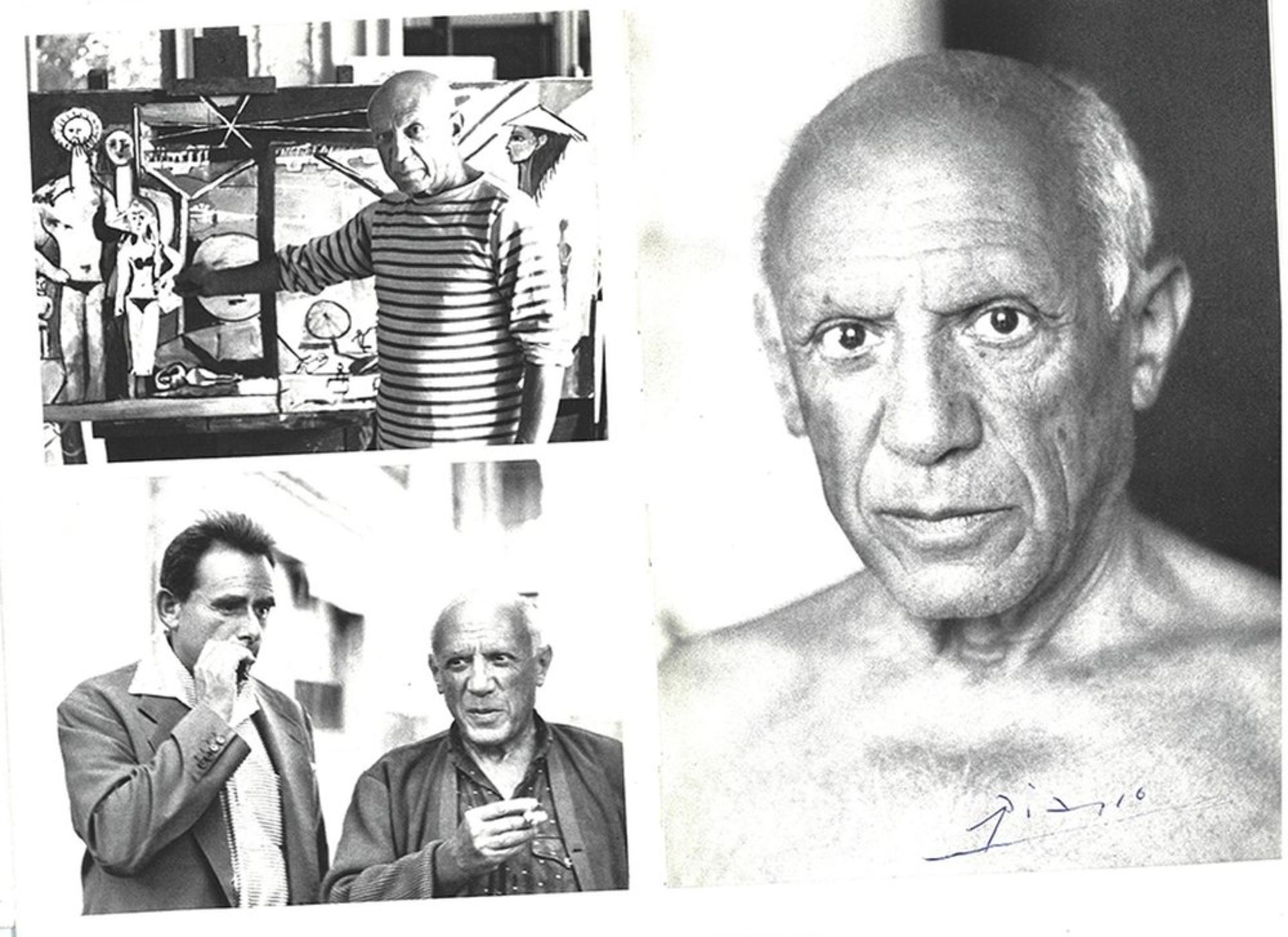 PABLO PICASSO. 1881-1973. The brochure «Die grossen Maler PABLO PICASSO» - 32 [...]