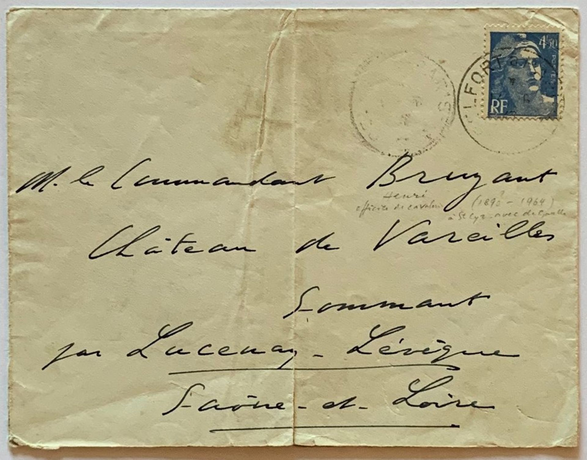 DE GAULLE (CHARLES). 1890-1970. Autograph letter signed - Autograph letter signed to [...] - Bild 3 aus 3