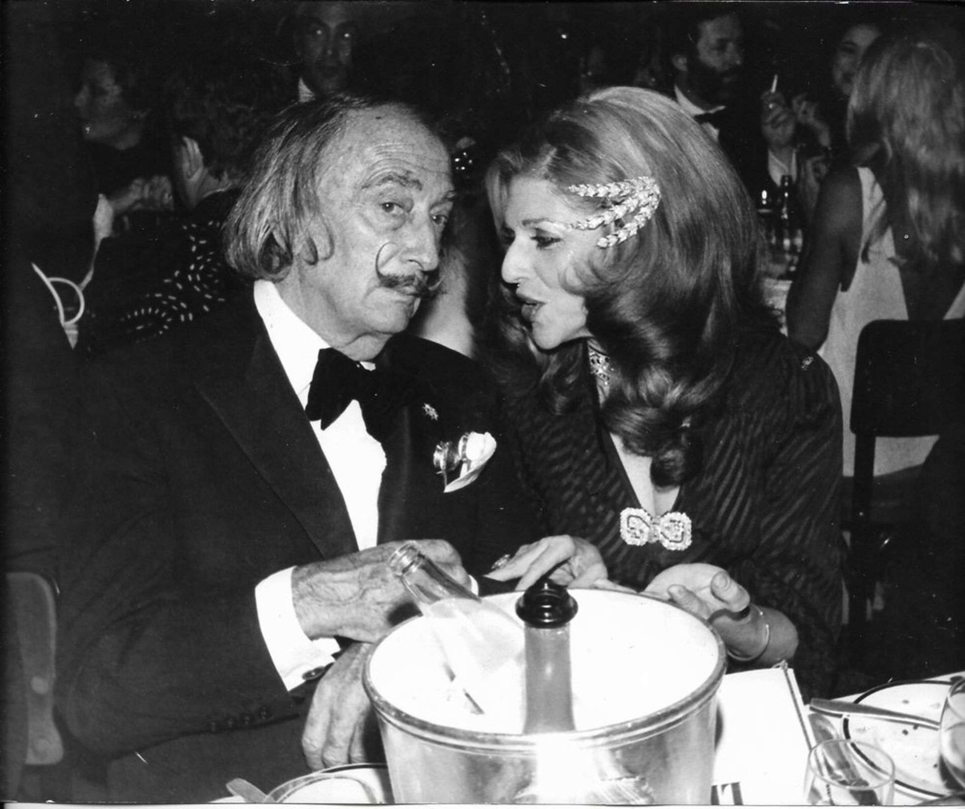 SALVADOR DALI. 1904-1989. Photograph Salvador Dalí with Baroness Marie-Helene de [...]