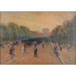 ELIE ANATOLE PAVIL (1873-1948) Arc de Triomphe - Signed (lower right) Oil on [...]