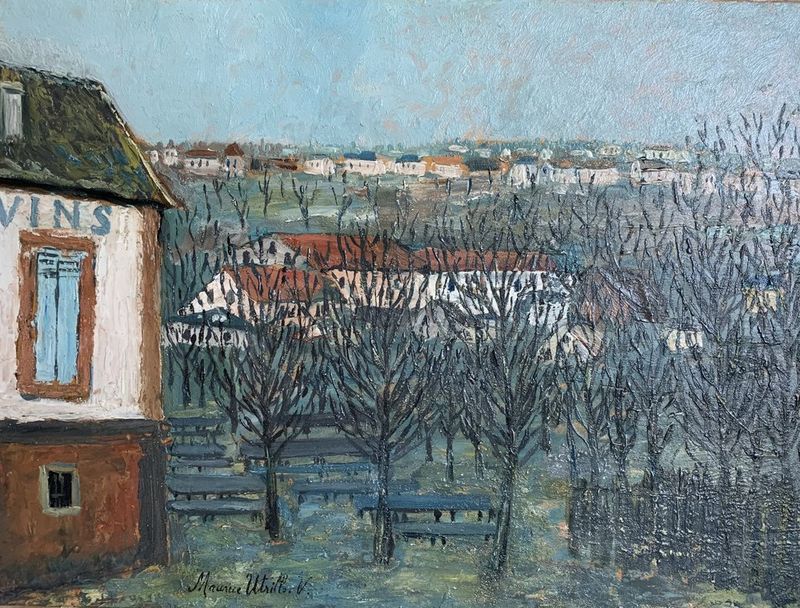 MAURICE UTRILLO (1883-1955) La Butte Pinson à Montmagny - Signed 'Maurice [...]