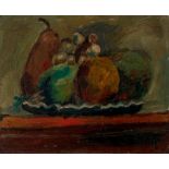 JEAN POUGNY (1892–1956) Plate of Fruits - Signed (upper right) Oil on [...]