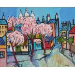 Claude Venard (1913-1999) Spring in Paris - Signed 'C Venard' (lower right) Oil on [...]