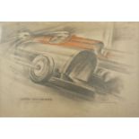 Howard K. Elcock (XX century) Grand Prix - Signed and dated (lower right), [...]