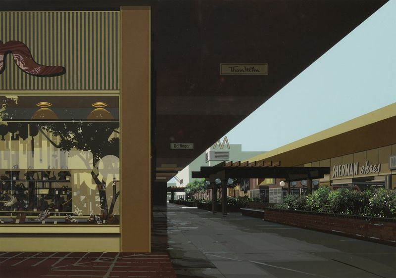 Richard Estes (1932) Urban Landscape III, 1981 5 screenprints, Urban Lanscape III, [...] - Image 2 of 6
