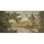 French school, XX century Le moulin - Signed ‘Balande’ (lower left) Oil [...]