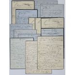 KSENIA ALEXANDROVNA (1875-1960), Eight handwritten letters addressed to his [...]