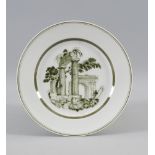 SOVIET PORCELAIN PLATE , DEPICTING ARCHITECTURAL RUINS Designed and painted by V. P. [...]