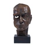 GEORGE ANNENKOV (1889-1974), Bust (Self-portrait) signed with initials, inscribed and [...]