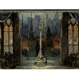 ALEXANDRE BENOIS (1870-1960), Stage design for Jeanne d’Arc at La Scala signed [...]