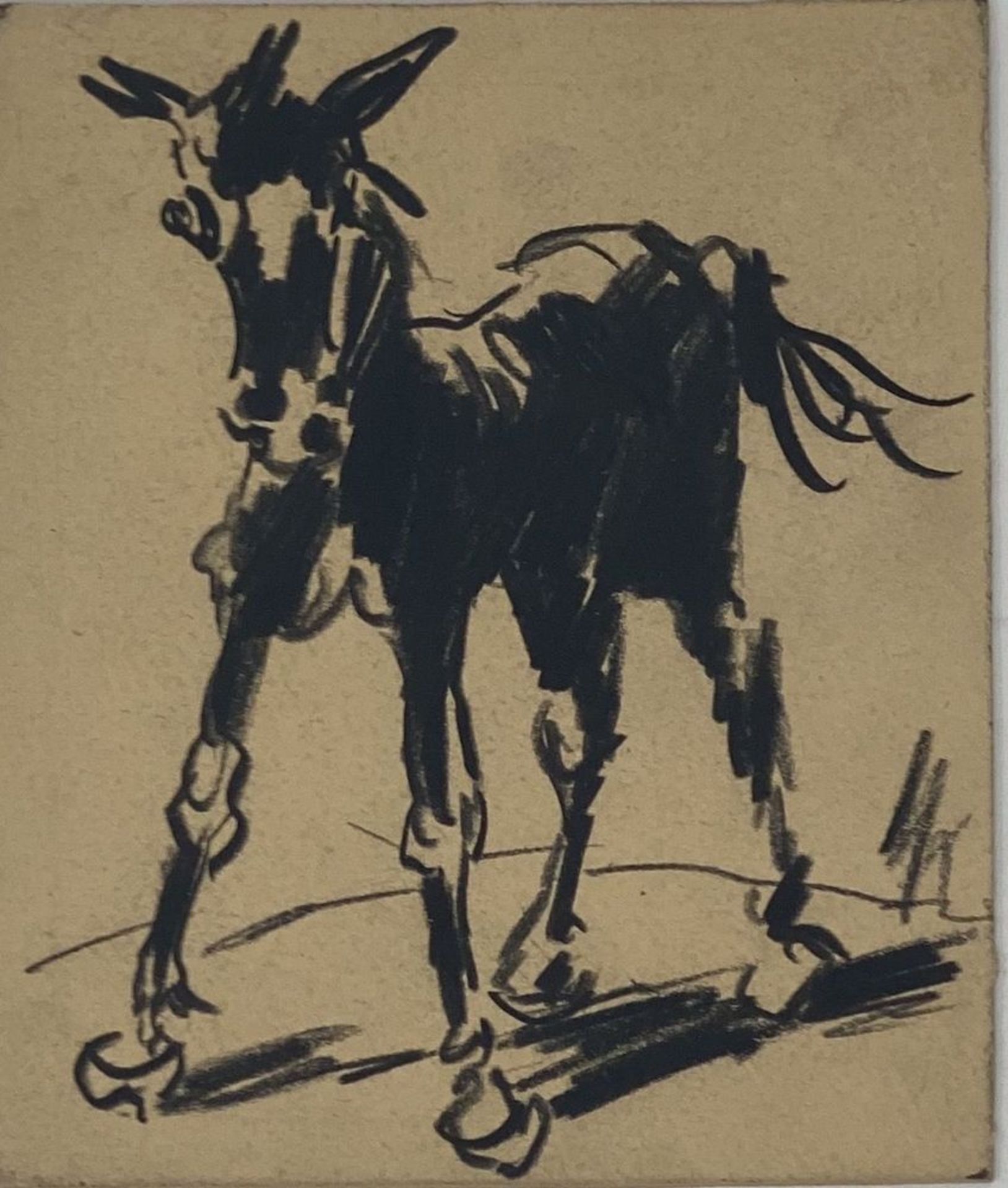 LEONID ROMANOVITCH SOLOGUB (1884-1956), The head of the horse, Foal, Horse sketch, [...] - Bild 3 aus 8