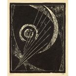 ALEXANDER RODCHENKO (1891-1956), Untitled Linocut 16.5 x 11 cm circa 1918-1919 very [...]