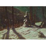 IVAN FEDOROVICH CHOULTSE (1874 - 1939), Winter in the forest signed and dated ‘Iw F [...]