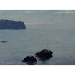 Georgij KIBARDIN (1899-1989), Seascape signed in Cyrillic (lower right) oil on [...]