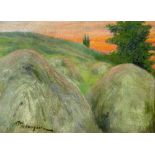 PETUKHOV A.S., Haystacks signed and dated ‘1904’ oil on canvas 31.3 х 41.4 [...]