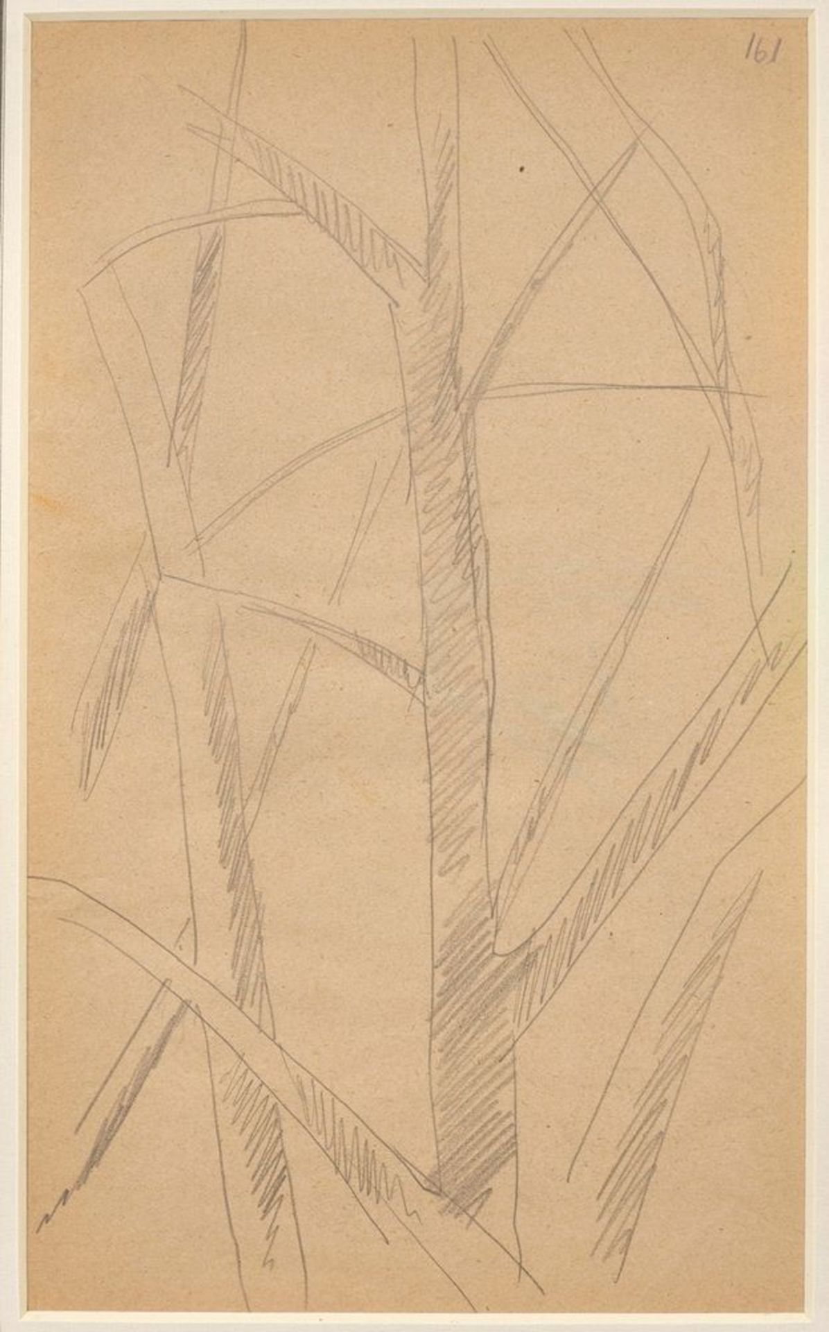 LYUBOV POPOVA (1889-1924), Two Studies of Trees annotated with numbers ‘161’ and [...] - Bild 3 aus 3