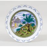 SOVIET PORCELAIN PLATE ‘FAIRY-TALE CITY’, Designed by N. S. [...]