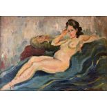BELOOUSSOVITCH BORIS (1886 - 1987), Reclining Nude signed ‘Belloussovitch’ (lower [...]
