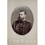 ALEXEY ALEXANDROVICH (1850-1908), Grand Duke, Cabinet photo of the Grand Duke in the [...]