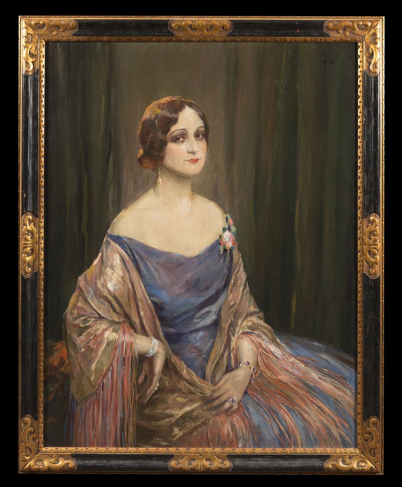 EDWARD CUCUEL (1879 – 1954) - Portrait of the Great Operatic and Concert Singer [...] - Image 2 of 2