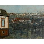 MAURICE UTRILLO (1883-1955) - La Butte Pinson à Montmagny Signed 'Maurice Utrillo. [...]