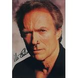 CLINT EASTWOOD (BORN 1930) - autographed photograph 15 x 10 cm Provenance: Private [...]