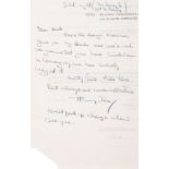 ERNEST HEMINGWAY (1899-1961) - Signed Autograph Letter & envelope, to Richard [...]