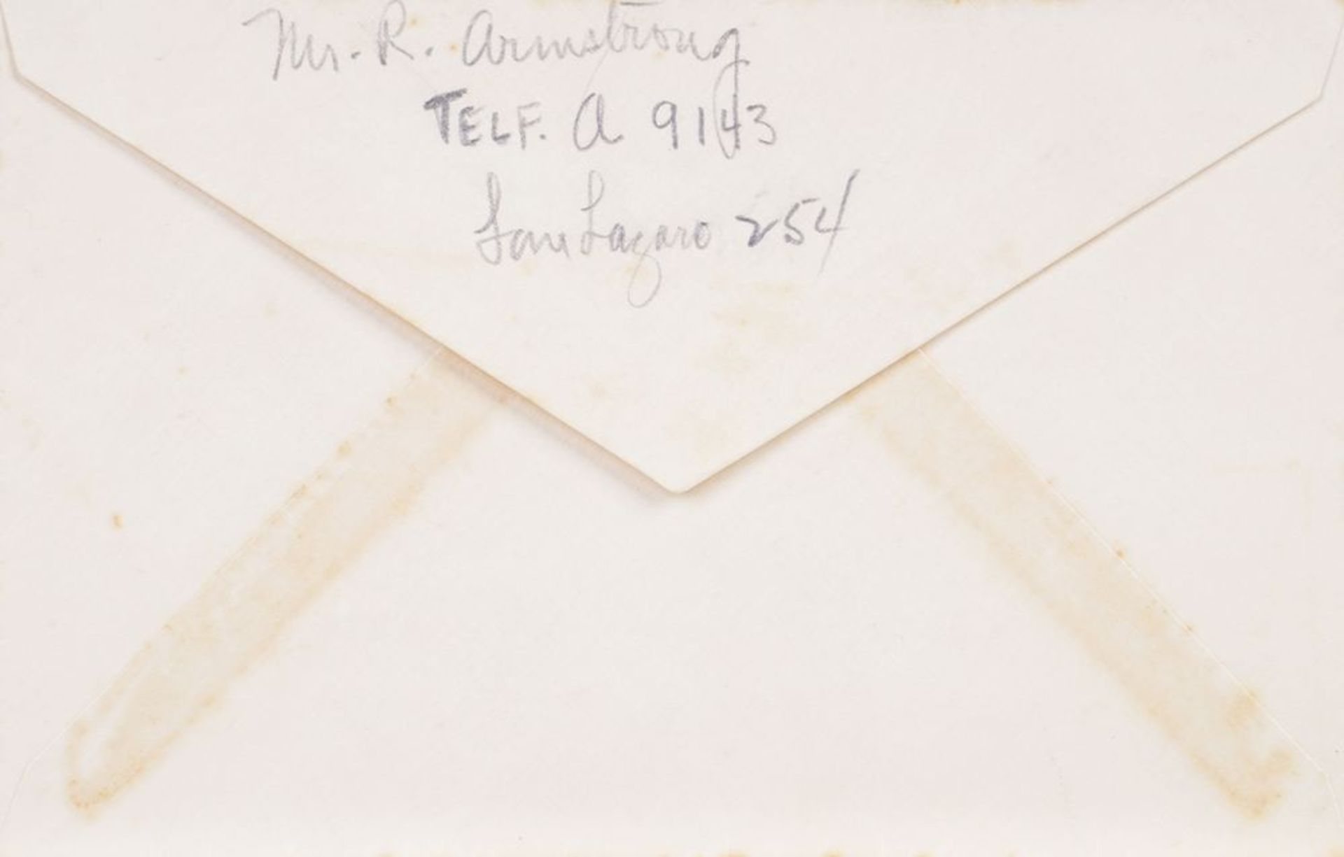 ERNEST HEMINGWAY (1899-1961) - Signed Autograph Letter & envelope, to Richard [...] - Bild 3 aus 3