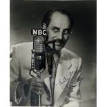 GROUCHO MARX (1890-1977) - autographed photograph Signed (lower left) and dated 23 [...]