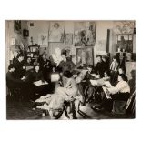 MOISEI SOLOMONOVICH NAPPELBAUM (1869-1958) Drawing classes. Moscow, 1920s - Gelatin [...]