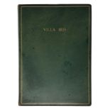 GUESTBOOK OF VILLA IRIS NICE with 65 autographs of famous American guests of the [...]