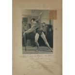 COLLECTION OF PHOTOGRAPHS, AUTOGRAPHS AND DEDICATIONS BY DANCERS AND ACTORS TO MRS [...]