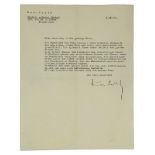 WASSILY KANDINSKY (1866-1944) - Typed Letter with original signature [...]