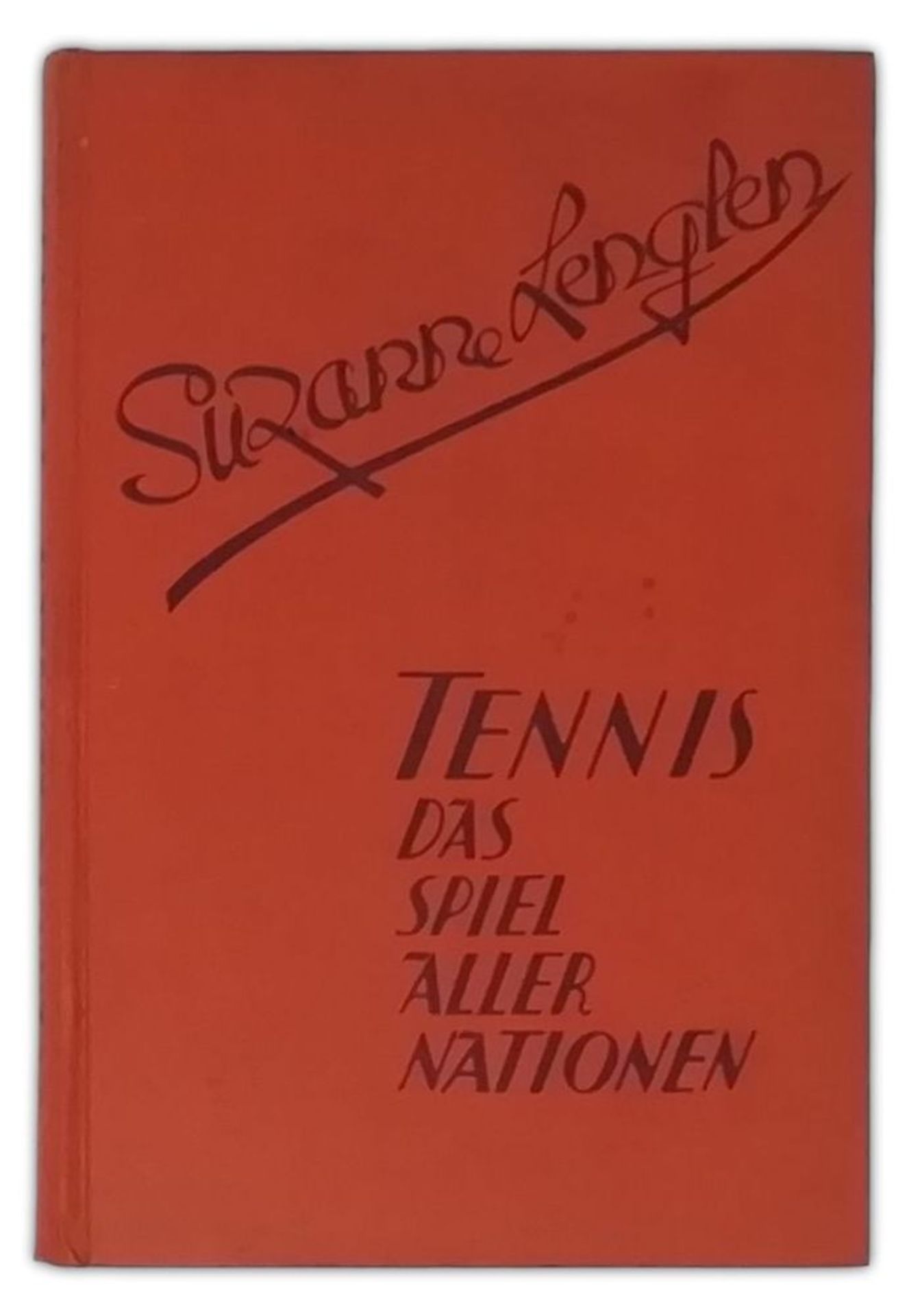 SUZANNE LENGLEN (1899-1938) - Photograph and book Photograph: 22 x 16,8 cm, on [...] - Bild 2 aus 4