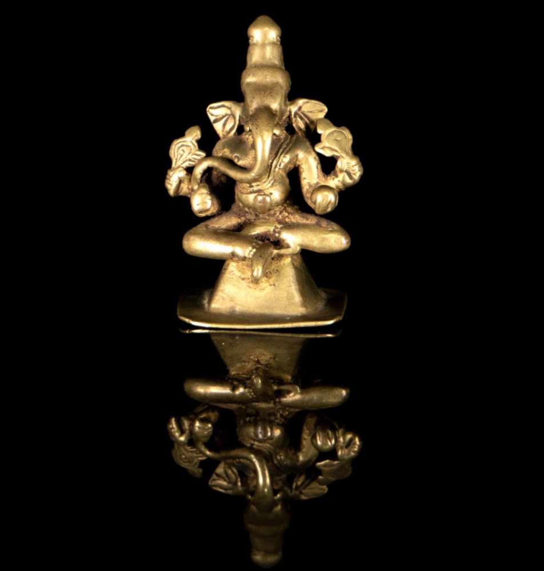 A Bronze Figure of Ganesha