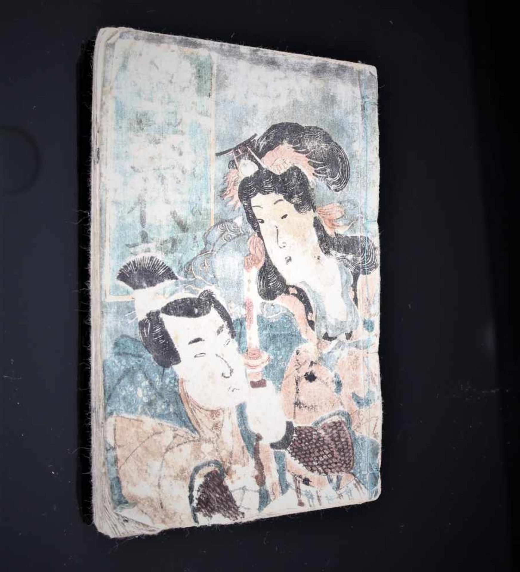 A Japanese Woodblock Printed Book - Bild 2 aus 9