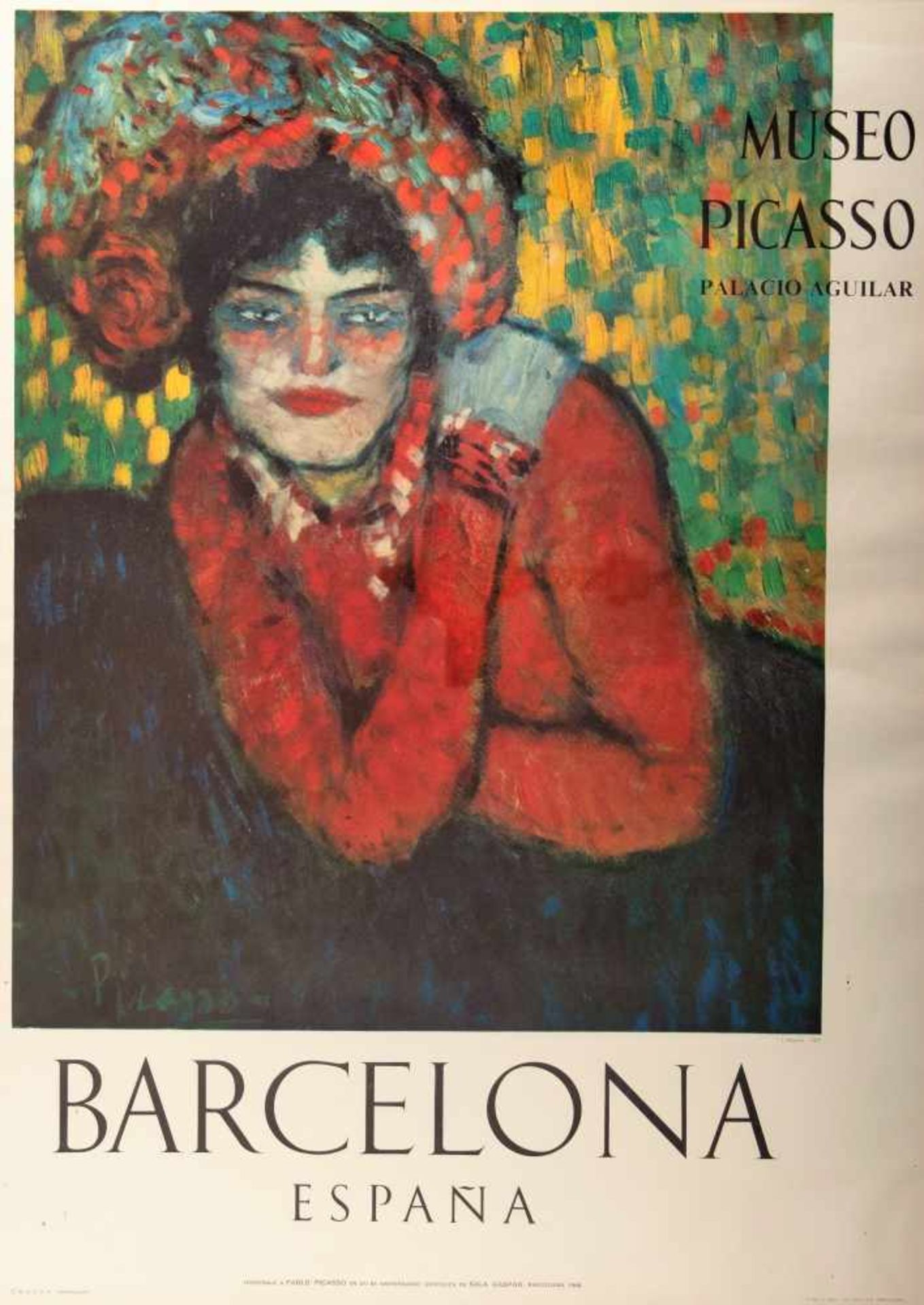 Historical vintage poster by Pablo Picasso
