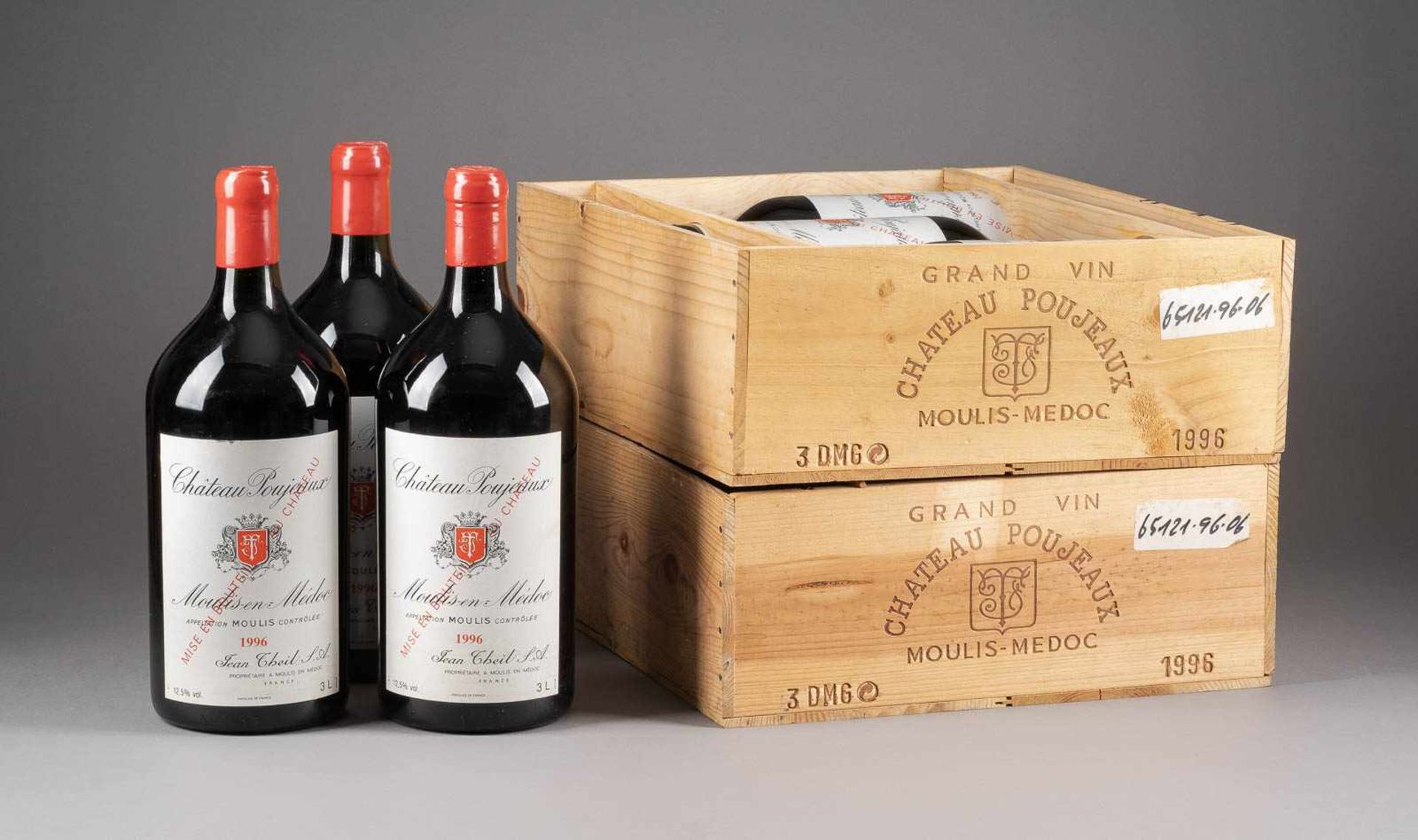 CHÂTEAU POUJEAUX 1996 MOULIS-EN-MÉDOC <b