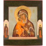 AN ICON SHOWING THE FEODOROVSKAYA MOTHER OF GOD