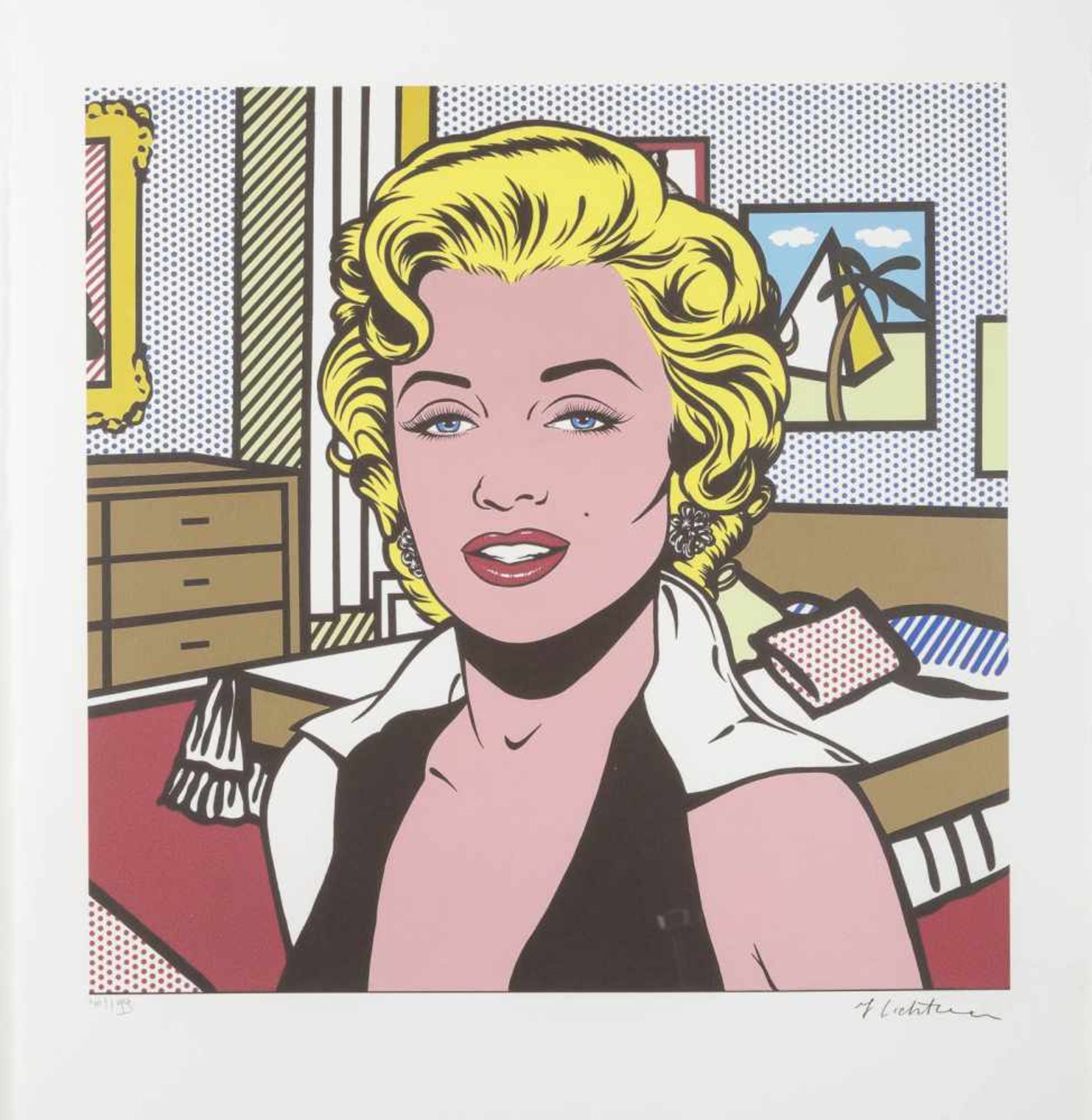 ROY LICHTENSTEIN (NACH)1923 New York - 1997 ebendaOHNE TITEL (MARILYN MONROE)