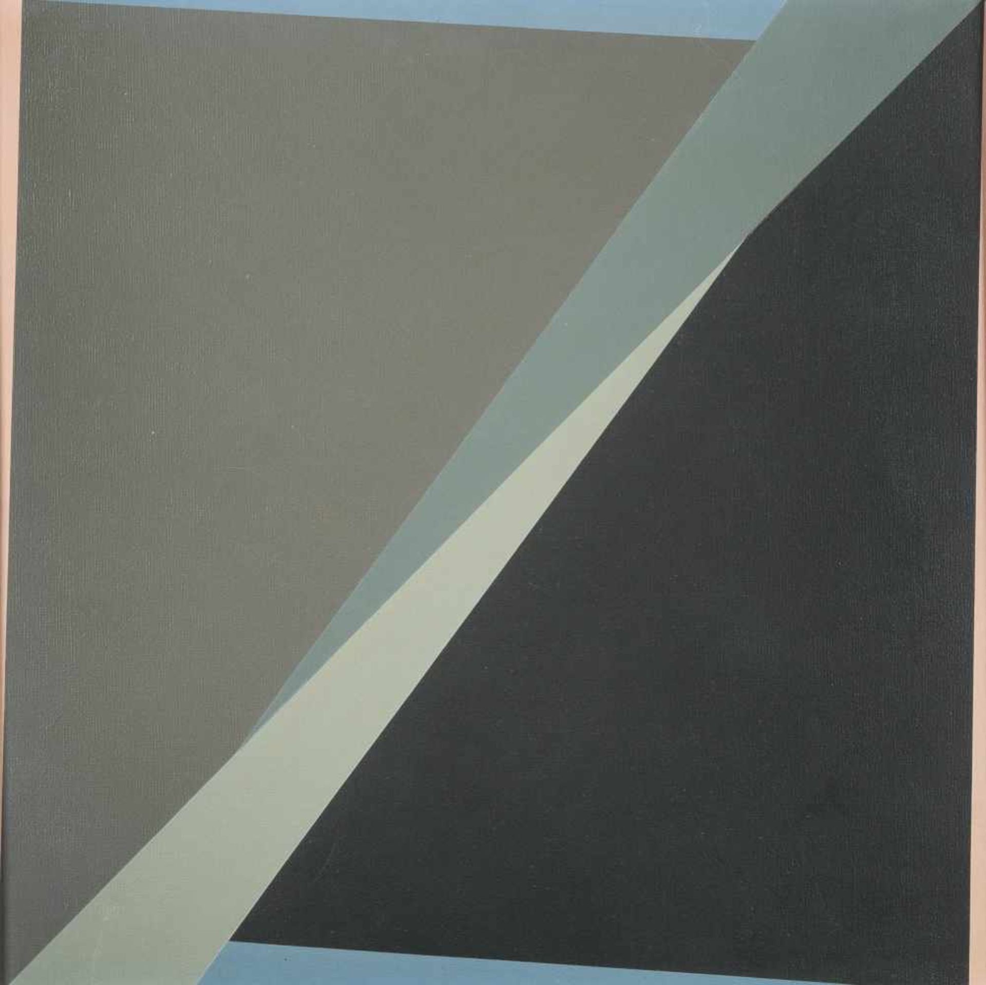 HELMUT SUNDHAUSSEN1935 Düsseldorf - 2018 ebenda'OHNE TITEL IV' (1977/78) Acryl auf Leinwand. 80 x 80